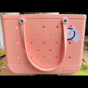 Original BOGG BAG Peach Large Beach tote NWT